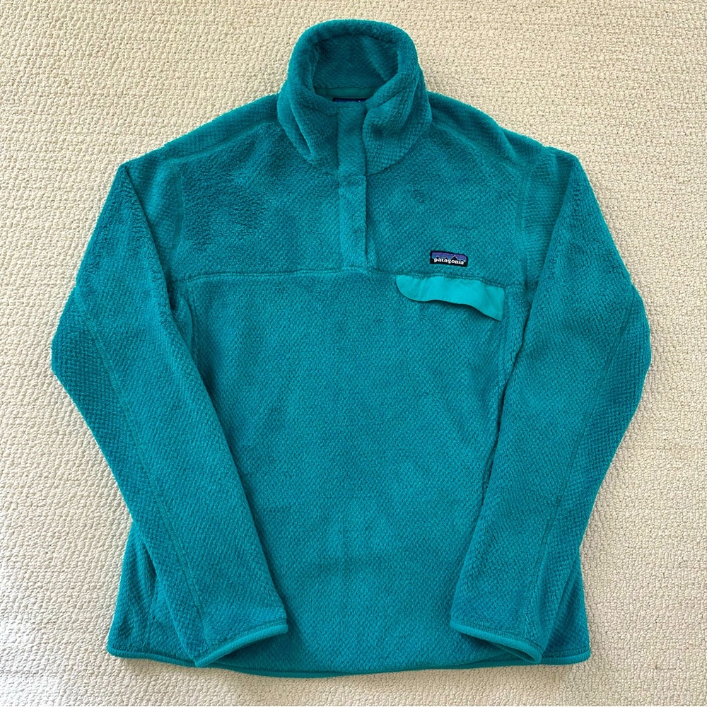Patagonia Women's Teal Fleece Jacket